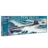Revell 05100 Сборная модель подводной лодки U-Boot Typ VIIC/41, 1:144