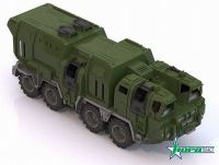Нордпласт 257 Игрушка Военный тягач Щит с кунгом, 57,5х25х21,5 см