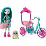Mattel FCC65 Кукла Энчантималс - Прогулка на велосипеде