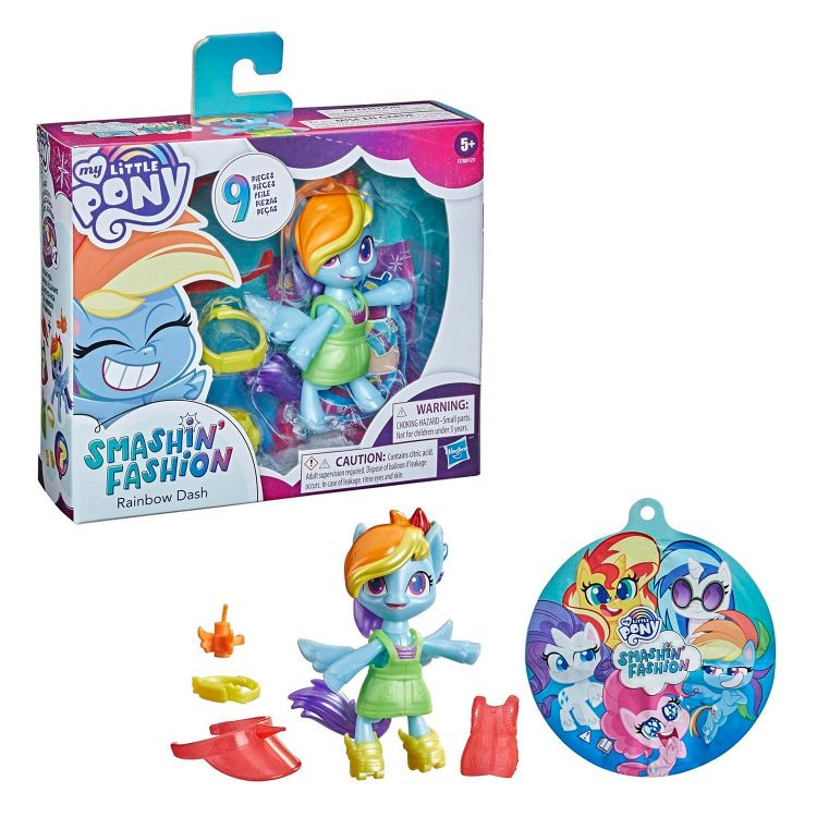Hasbro F1758 MLP Игровой набор Взрывная модница Радуга Дэш
