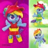 Hasbro F1758 MLP Игровой набор Взрывная модница Радуга Дэш