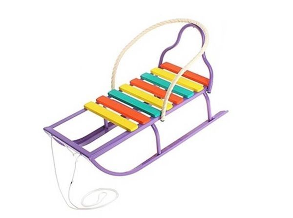 ТД Усть-Люга 82649 Санки "Вятские-2" фиолетовые ( без толкателя) ТД Усть-Люга 82649 Санки "Вятские-2" фиолетовые ( без толкателя)