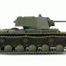 Звезда 6190з Сборная модель - Советский тяжёлый танк КВ-1 обр. 1941г. с пушкой Ф-32 1:100
