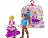 Hasbro E3081 Disney Princess Royal Clips Мини-куклы "Принцессы Диснея", Рапунцель и Флинн