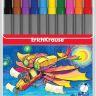 ErichKrause 33054 Фломастеры двухсторонние, 10 цветов