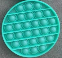 No name S0215-19 Игрушка-антистресс Pop-It "Круг",светящийся в темноте12см