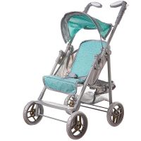 ABtoys (АБтойс) K0116 Коляска для куклы ABtoys прогулочная, с корзиной, синяя