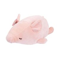 ABtoys M2020 Мягкая игрушка Свинка розовая, 27 см