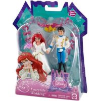 Mattel BDJ68 Мини-кукла "Принцесса Диснея" Свадебная пара, Ариэль и Принц Эрик