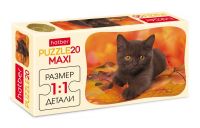 Hatber 20ПЗ5-04223 Пазл MAXI Hatber Котенок 20 элементов, 230Х165мм