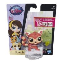 Hasbro A8229 Зверюшка LPS Енот Stripes Reddy (B0107)