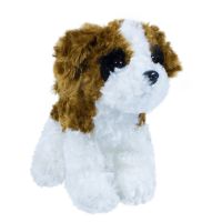 Мягкая игрушка Teddykompaniet cобачка 27 см, бело-коричневая