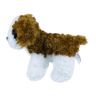 Мягкая игрушка Teddykompaniet cобачка 27 см, бело-коричневая