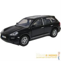 Motormax 73345 Коллекционная модель машины 2008 Porsche Cayenne Turbo, 1:24, черная