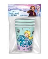 ND Play 300744 Набор бумажных стаканов ND Play Frozen 2, мятный, 250 мл 6 штук