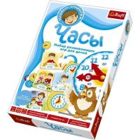 Trefl 01247 Набор развивающих игр Часы 