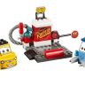 Lego Juniors 10732 Конструктор Лего Джуниорс Пит-стоп Гвидо и Луиджи, Тачки, 75 деталей