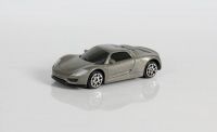 RMZ City 344027S-GR Машина металлическая Porsche 918 Spyder, 1:64, цвет серый