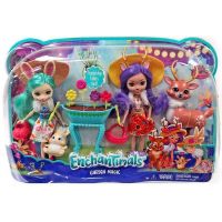Mattel FDG01 Набор из 2 кукол Энчантималс с любимыми зверюшками