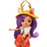 Mattel FDG01 Набор из 2 кукол Энчантималс с любимыми зверюшками