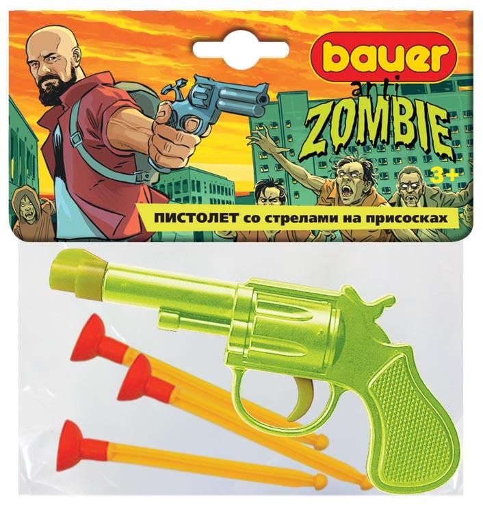 Bauer 731b Игровой набор Bauer Охотник на зомби Пистолет со стрелами на присосках