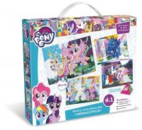 ORIGAMI 03199 Набор аппликаций 4 в 1 My little pony™ Эквестрия