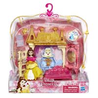 Hasbro E3083 Disney Princess Royal Clips Мини-кукла "Принцесса Диснея", Комната Белль