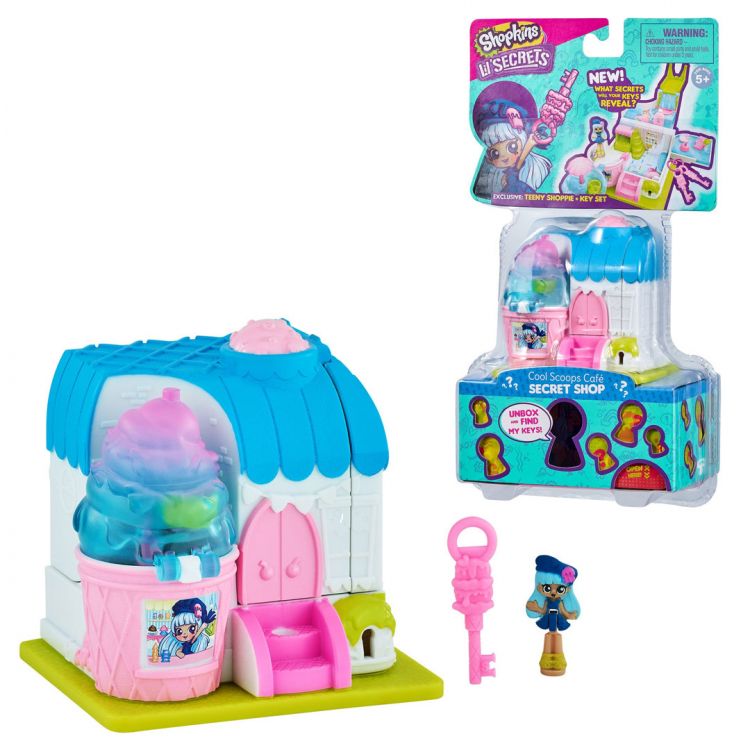 Moose 57476 Lil’ Secrets S3 Домик с секретом Кафе-мороженое