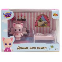 ABtoys (АБтойс) PT-01308 Модный дом. Домик для кошки малый. Спальня