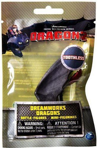 Spin Master 66562 Dragon 2  Мини-фигурка Toothless с красным хвостом