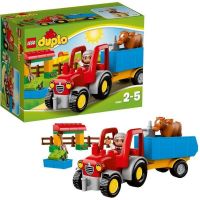 Lego Duplo 10524 Конструктор Лего Дупло Сельскохозяйственный трактор, 29 деталей