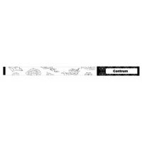 CENTRUM 90355 Ручка CENTRUM Soft touch Графические животные шариковая, утолщенная