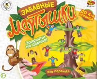 ABtoys (АБтойс) PT-01134 Игра настольная "Забавные мартышки", в коробке