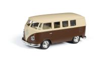 RMZ City 554025M(I) Машина металлическая Автобус инерционный Volkswagen Type 2 (T1) Transporter, 1:32