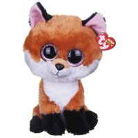 TY 37042 Beanie Boo's Мягкая игрушка Лисенок Slick, 25 см