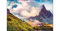 Puzzolini 7722 Пазл Италия Горы Тре-Чиме-ди-Лаваредо, 1000 элементов