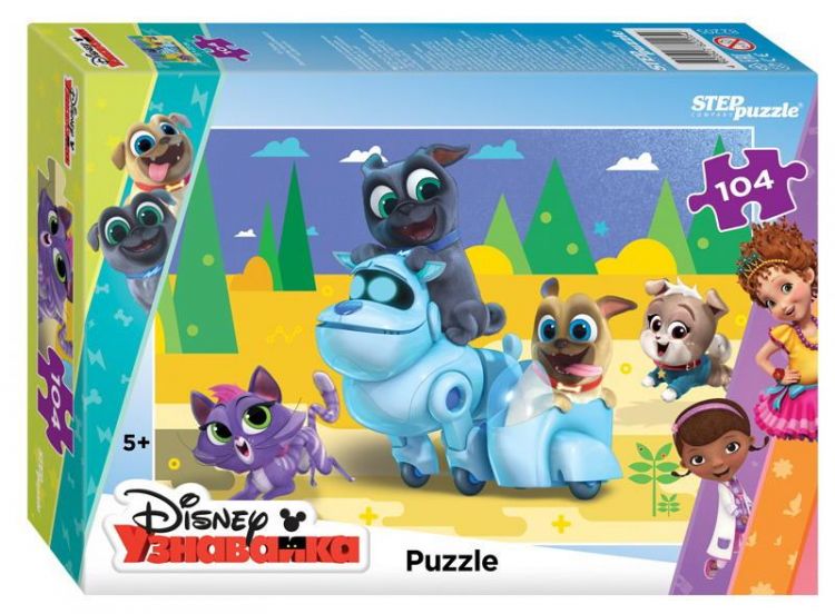 СТЕП ПАЗЛ 82205 Пазл STEP puzzle Дружные мопсы DisneyJunior 104 элемента СТЕП ПАЗЛ 82205 Пазл STEP puzzle Дружные мопсы DisneyJunior 104 элемента