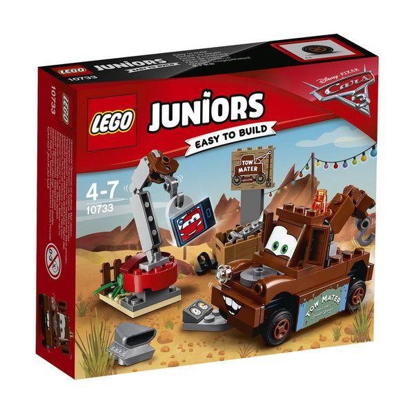 Lego Juniors 10733 Конструктор Лего Джуниорс Свалка Мэтра, Тачки, 62 детали