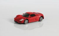 RMZ City 344027S-RD Машина металлическая Porsche 918 Spyder, 1:64, цвет красный