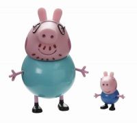 РОСМЭН 20837 PEPPA PIG. Игровой набор СЕМЬЯ ПЕППЫ, 2 фигурки, в ассортименте