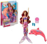 Mattel FBD64 Кукла Barbie Морские приключения Русалка-трансформер