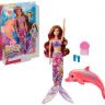 Mattel FBD64 Кукла Barbie Морские приключения Русалка-трансформер