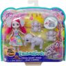 Mattel GTM30 Энчантималс Игровой набор Кукла Эсмеральда Слонни и семья