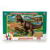 Умка 4690590106211 Игра настольная-ходилка Динозавры