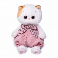 BUDI BASA LB-053 Мягкая игрушка BUDI BASA Кошка BABY Ли-Ли BABY в песочнике в горошек 20 см