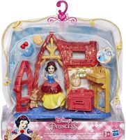 Hasbro E3084 Disney Princess Royal Clips Мини-кукла "Принцесса Диснея", Кухня Белоснежки