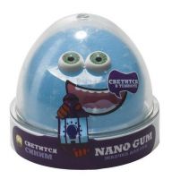 Фабрика игрушек NGBG50 Жвачка для рук "Nano gum" светится в темноте синим", 50 гр.
