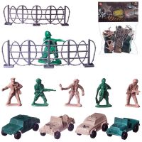 ABtoys (АБтойс) PT-01546 Игровой набор Abtoys Боевая сила 12 предметов (машинки, солдатики, аксессуары)