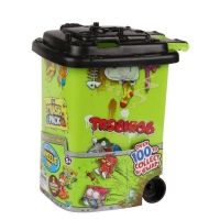 Moose 68015 Трэш-монстрики Серия 4 - Мусорный контейнер для хранения (на 18 шт.) и 2 монстра