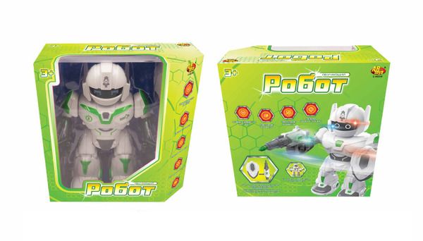 ABtoys (АБтойс) C-00339 Робот электромеханический, со светом и звуком, 23см ABtoys (АБтойс) C-00339 Робот электромеханический, со светом и звуком, 23см